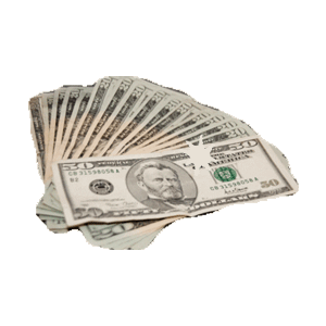 Gif animé billets