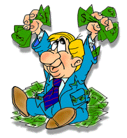 Gif animé crésus billets