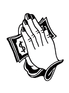 Gif animé mains riches