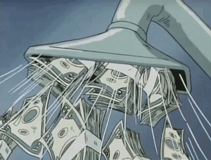 Gif animé aspirateur de billets