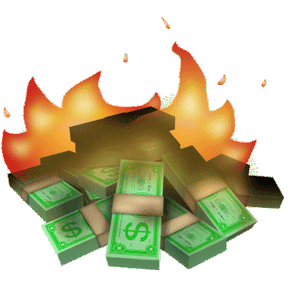 Gif animé monnaie argent