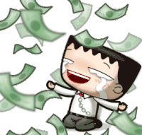 Gif animé monnaie argent