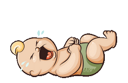 gif de petit bébé