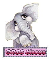 gros bisous elephant