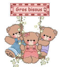 gros bisous oursons