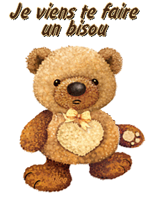 je viens te faire un bisou