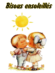 bisous ensoleillés