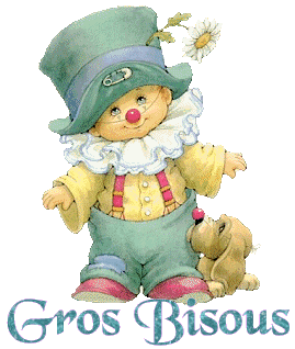 gif gros bisous enfant