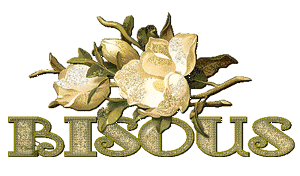 bisous fleurs blanches