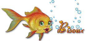 gif bisou poisson