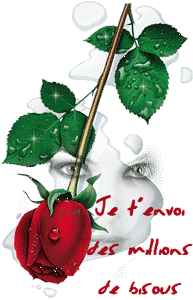 gif je t'envoie des milliers de bisous