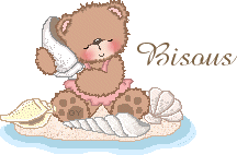 gif bisous ourson