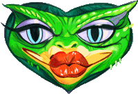 gif bisous grenouille