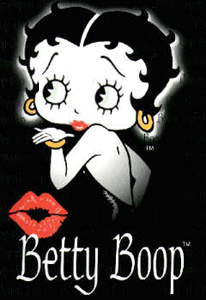 gif bisous Betty Boop