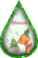bisous goutte