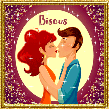 bisou romantique