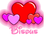 bisous coeurs