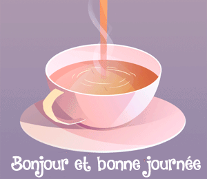 Gifs animés bonjour et bonne journée