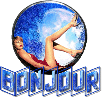 Gifs animés bonjour sexy