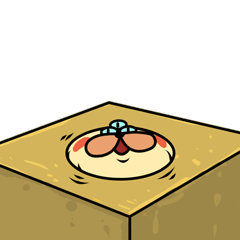 Gif animé bonjour chien