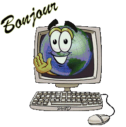 Gif animé bonjour pc