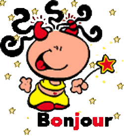 Gif animé bonjour 