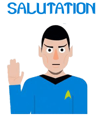 Gif animé bonjour vulcains