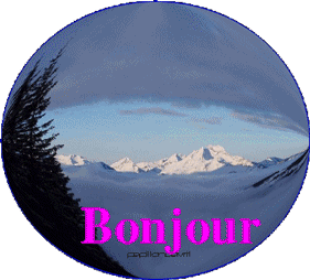 Gif animé bonjour étoiles