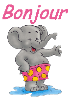 Gif animé bonjourelephant