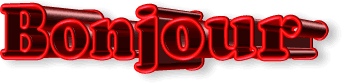 Gif animé bonjour