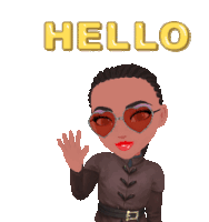 Gif animé bonjour hola