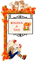 Gif animé bonjour