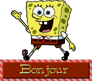 Gif animé bonjour
