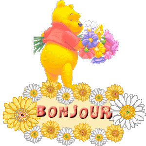 Gif animé bonjour