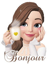 Gif animé bonjour