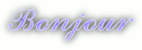 Gif animé bonjour