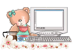 Gif animé bonjour ordi