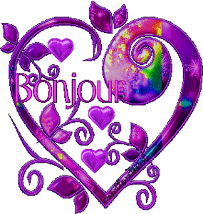 Gif animé bonjour