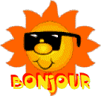 Gif animé bonjour