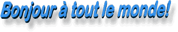 Gif animé bonjour à tout le monde