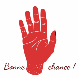 Gif animé bonne chance croise les doigts