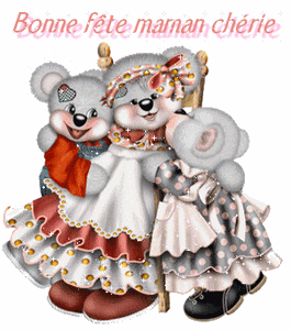 GIF bonne fête  maman cherie