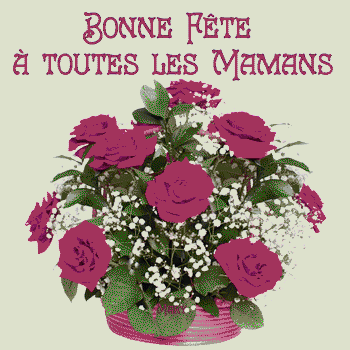 gif animé fête des mères
