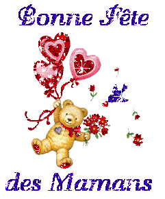 bonne fête  maman ourson