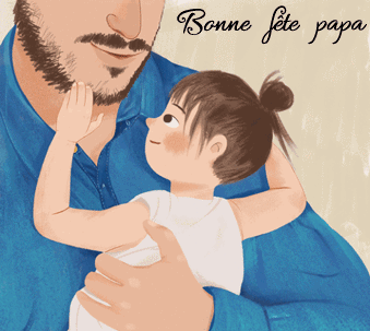 Gif animé bonne fête papa