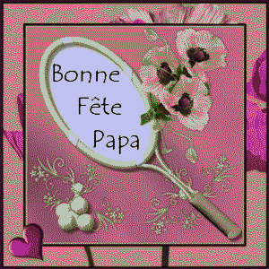 Gif animé bonne fête papa carte