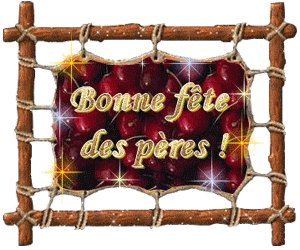 Gif animé bonne fête des pères peau