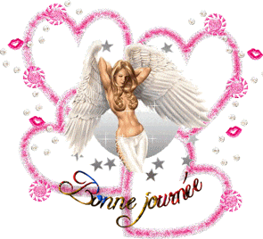 Gif bonne journée ange