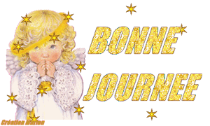 Gif animé bonne journée ange