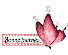 Gif bonne journée papillon